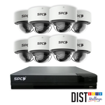 www.distributor-cctv.com - Paket CCTV SPC 8 Channel Ultimate IP (STARLIGHT & WDR IPC)