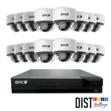 www.distributor-cctv.com - Paket CCTV SPC 16 Channel Ultimate IP (STARLIGHT & WDR IPC)