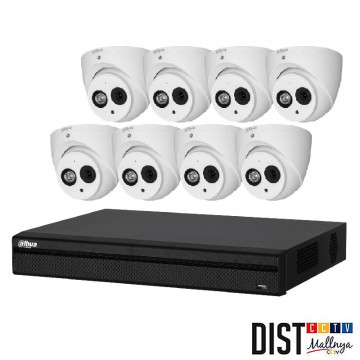 Paket CCTV Dahua 8 Channel HD 4MP