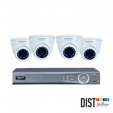 Paket CCTV Panasonic 4 Channel Ultimate