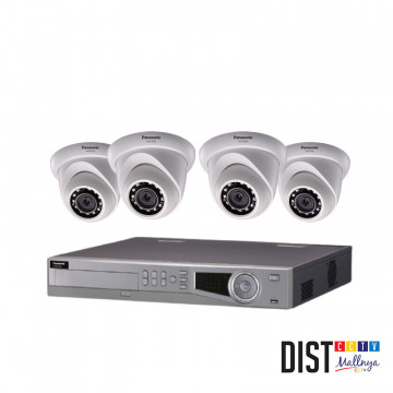 Paket CCTV Panasonic 4 Channel Performance IP