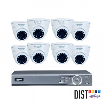 Paket CCTV Panasonic 8 Channel Ultimate