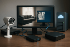 Inilah cara menyimpan rekaman IP CCTV ke Cloud atau hard drive