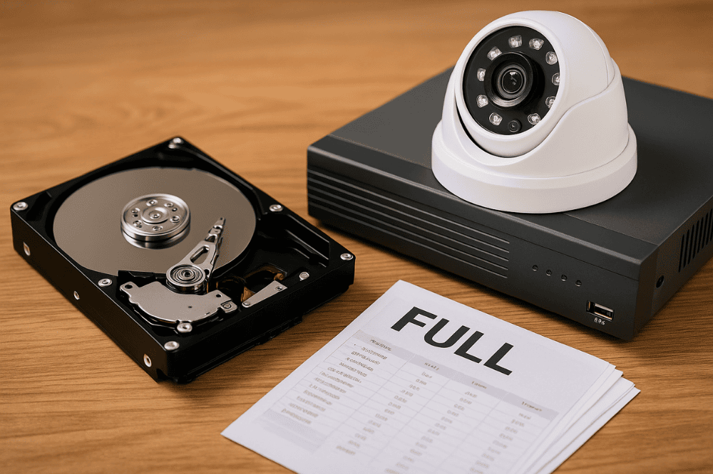 Hard Disk DVR Anda cepat penuh? Yuk simak penjelasan estimasi durasi rekaman CCTV