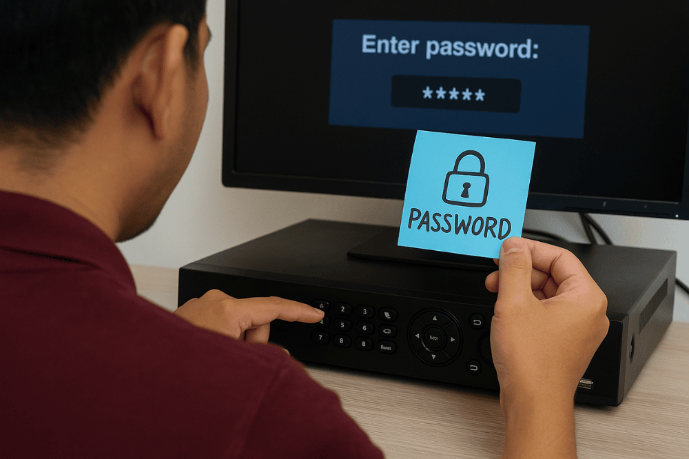 Inilah solusi jika lupa password DVR atau NVR CCTV di rumah Anda!
