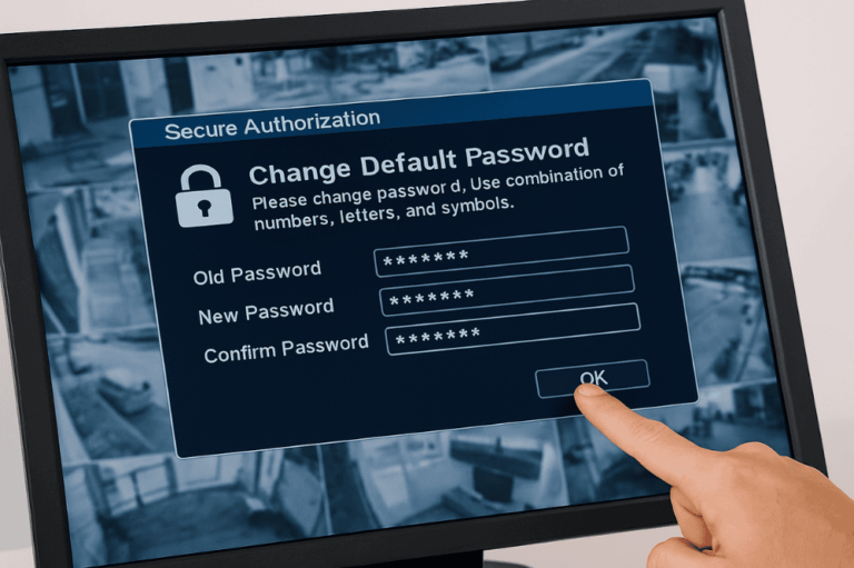Masih pakai password CCTV yang default? Segera ganti sekarang!