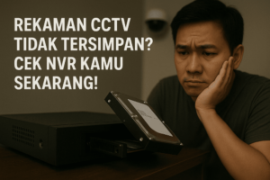 Rekaman CCTV kamu tidak tersimpan? Coba cek NVR kamu sekarang!