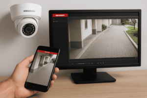 Inilah cara menghubungkan cctv hikvision ke hp dan PC dengan mudah!