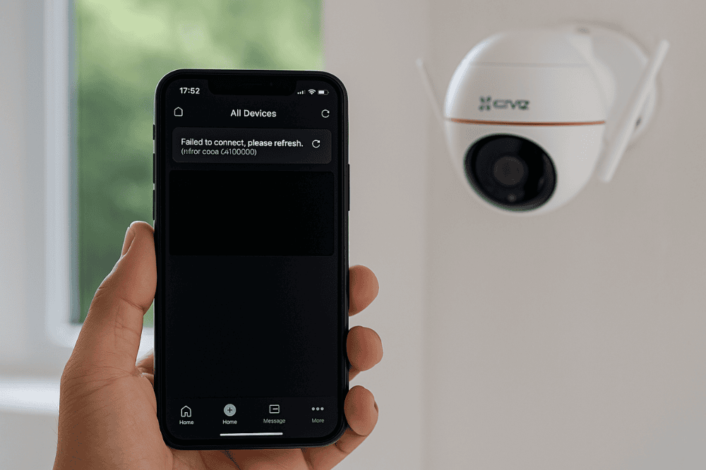 Inilah alasan CCTV Ezviz tidak muncul di aplikasi, ini solusinya!