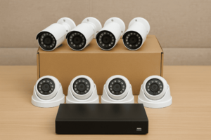 Paket CCTV di Kalideres, ada pilihan 2 sampai 16 channel lengkap.