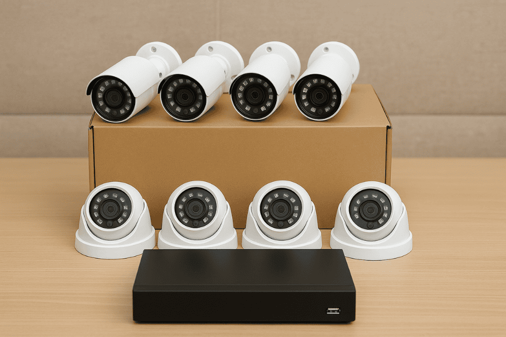 Paket CCTV di Kalideres, ada pilihan 2 sampai 16 channel lengkap.