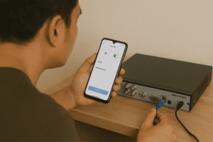 Inilah cara menghubungkan DVR ke internet agar bisa dilihat dari smartphone!