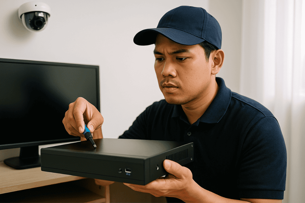 CCTV kamu mati total? Tenang, teknisi DISTCCTV siap perbaiki di serpong!