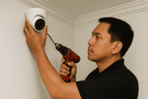 Teknisi DISTCCTV siap pasang cepat rapih!