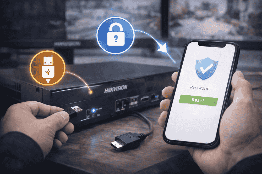 Cara reset password Hikvision tanpa serial number