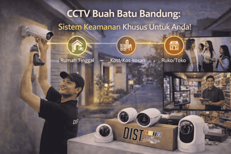 Cari CCTV untuk daerah Buah Batu Bandung? Inilah rekomendais sistem keamanan khusus untuk Anda!