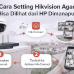 Inilah cara setting Hikvision agar bisa dilihat dari HP dimanapun