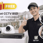 paket cctv BSD termurah gratis dengan instalasi dan setting aplikasi? DISTCCTV solusinya!