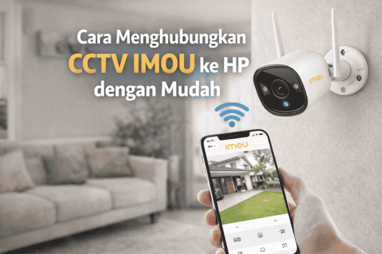 Inilah cara menghubungkan CCTV IMOU ke HP dengan mudah!