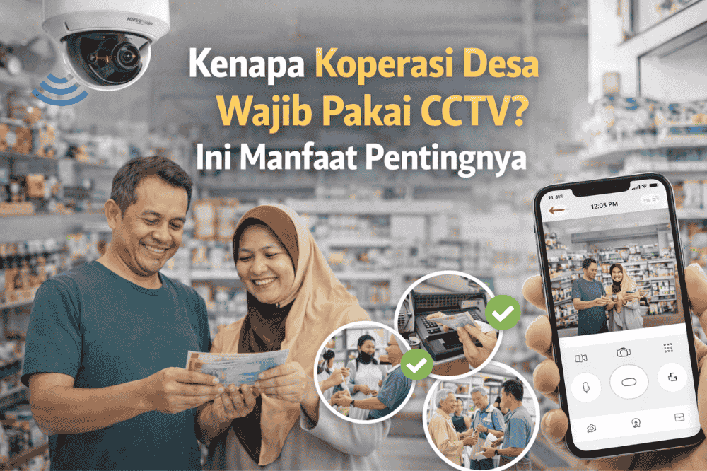 kenapa koperasi desa wajib untuk pakai CCTV? Ini manfaat pentingnya!