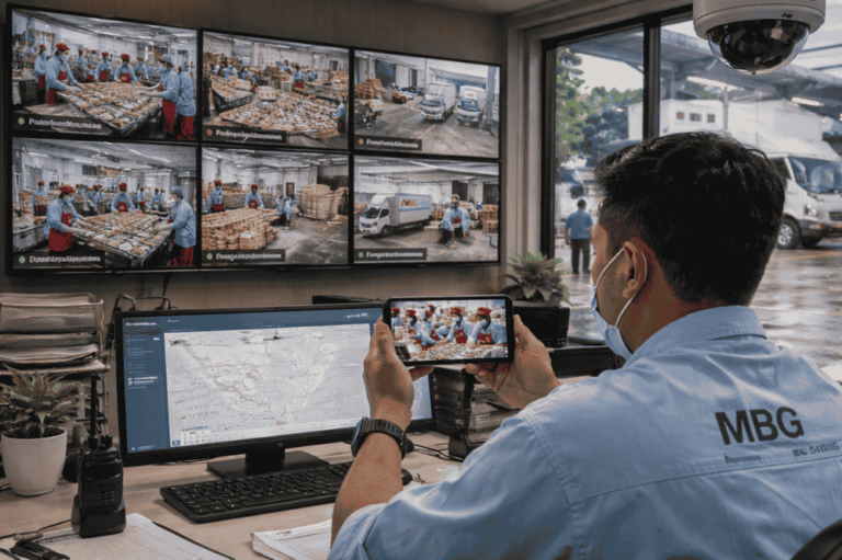 Monitoring logistik MBG dengan CCTV agar lebih transparan dan aman!