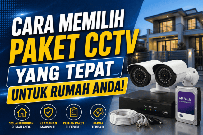 Inilah cara memilih paket cctv yang tepat untuk rumah kamu!