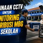 Kegunaan CCTV untuk monitoring distribusi MBG ke sekolah