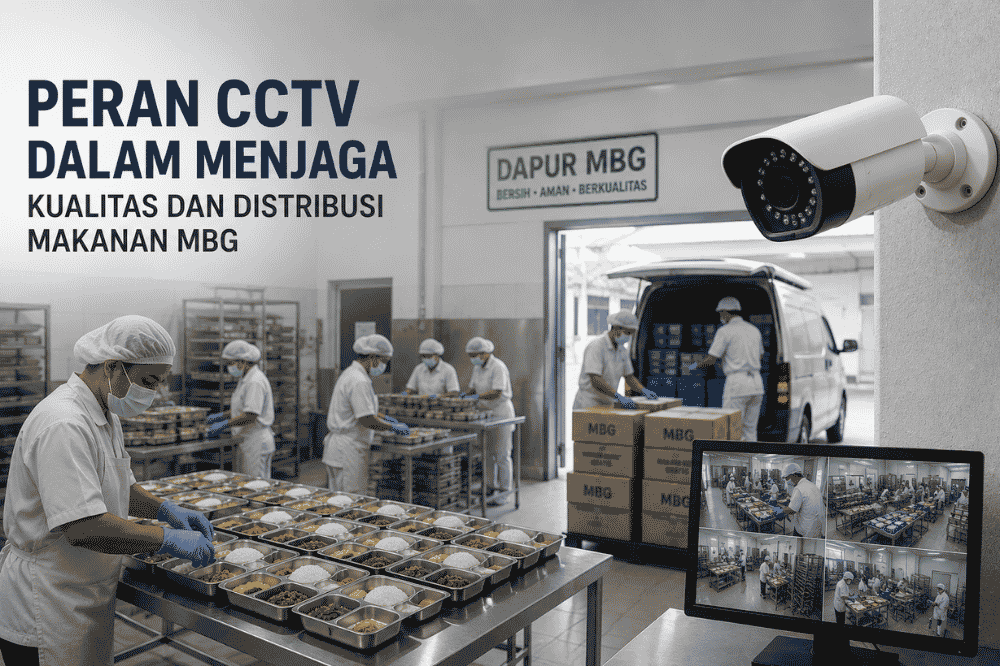 Inilah peran CCTV dalam menjaga kualitas dan distribusi makanan MBG