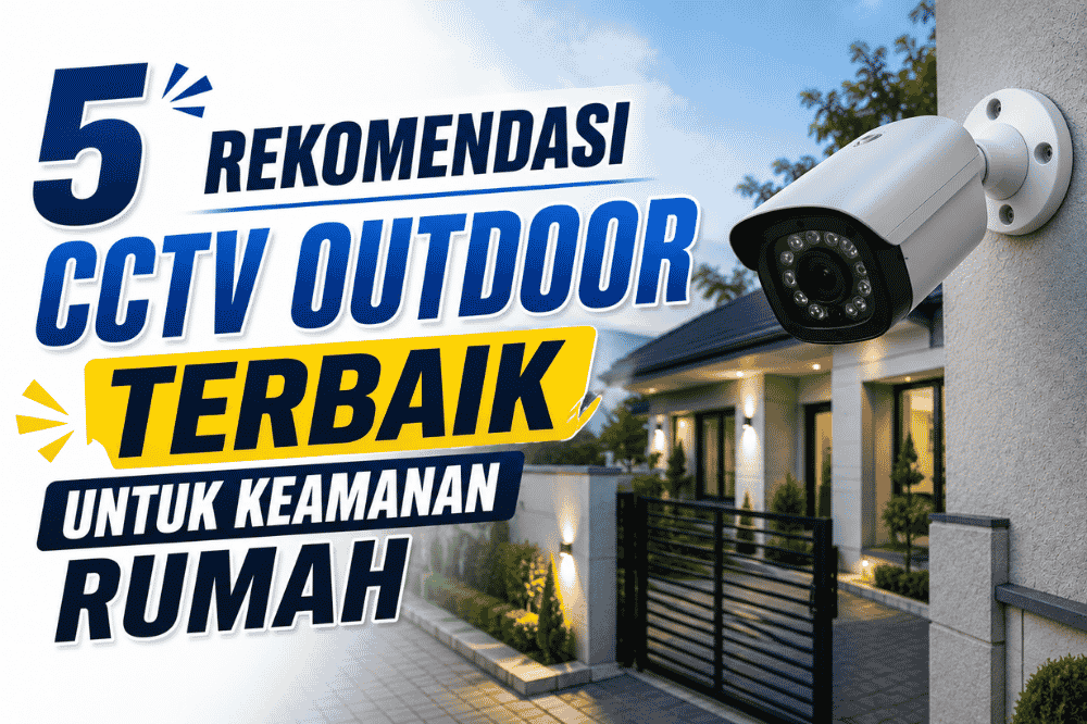 Inilah 5 rekomendasi CCTV Outdoor terbaik untuk keamanan rumah