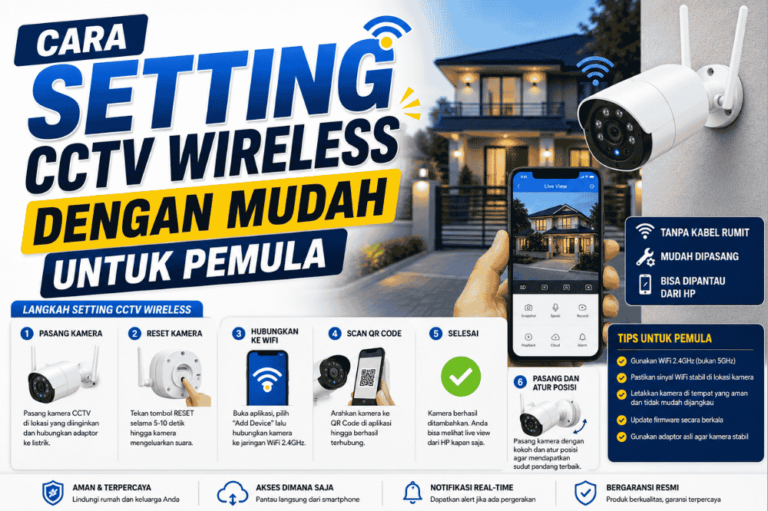 Inilah cara setting wireless dengan mudah untuk pemula