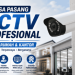 Jasa pasang CCTV profesional untuk rumah dan kantor