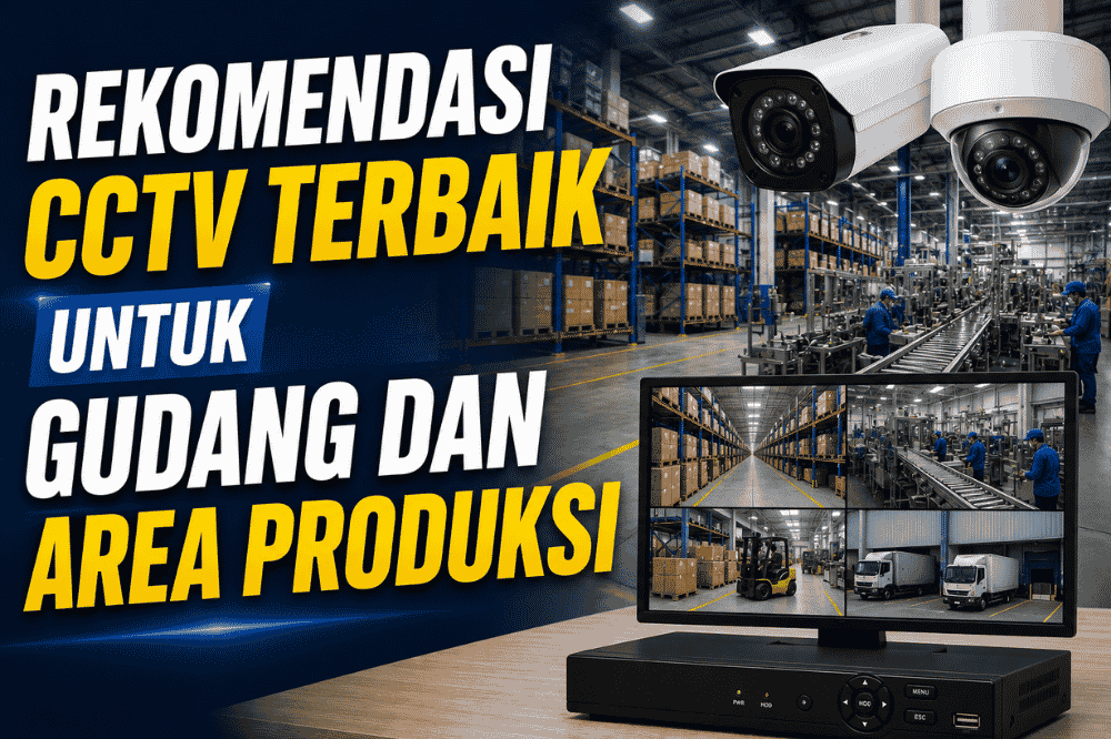 Inilah rekomendasi CCTV Terbaik untuk gudang dan area produksi