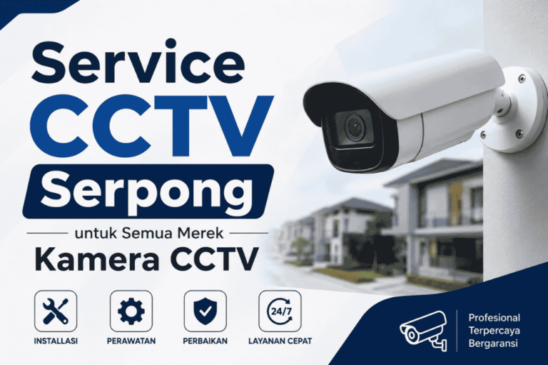 Service CCTV serpong untuk semua merek kamera CCTV!