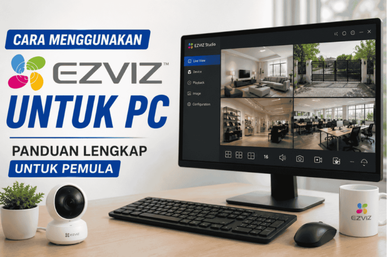 Inilah cara menggunakan CCTV Ezviz untuk PC