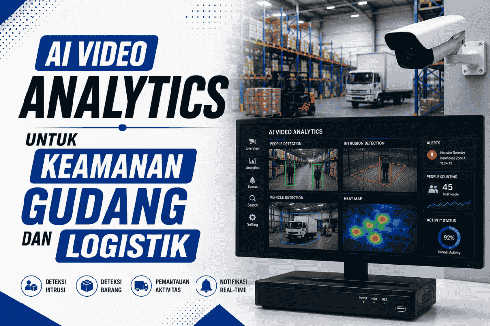 CCTV AI Video ANalytics untuk keamanan gudang dan logistik
