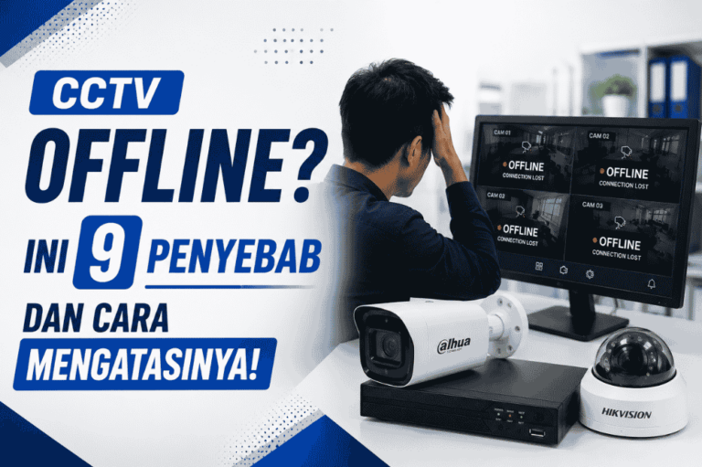 CCTV Offline? Ini dia 9 penyebab dan cara mengatasinya!
