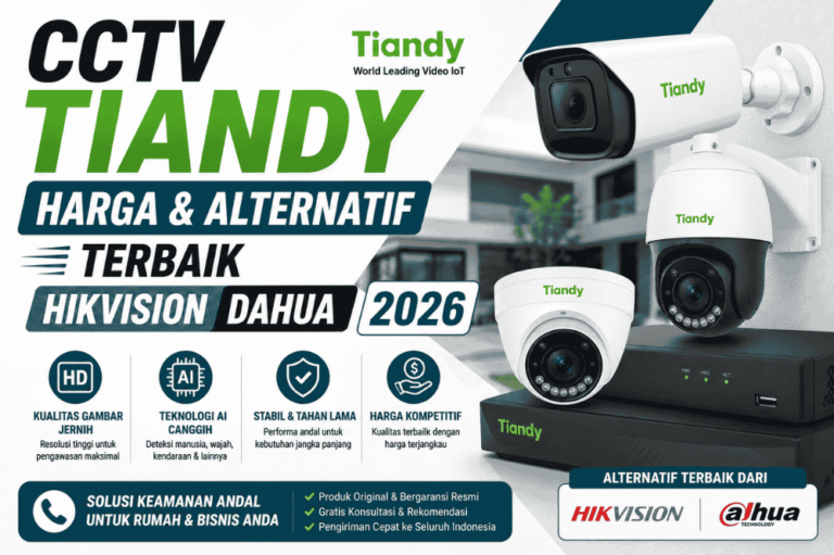CCTV Tiandy Harga Alnternatif terbaik hikvision dan dahua 2026