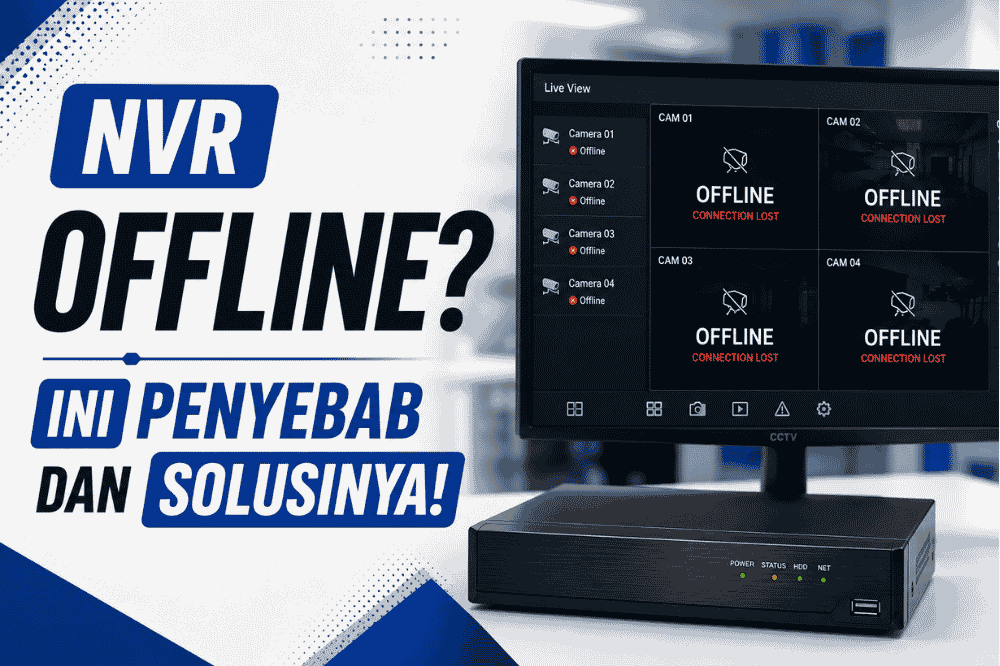 NVR Offline? Ini penyebab dan solusinya!