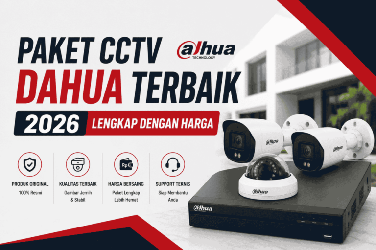 Paket CCTV Dahua terbaik 2026 lengkap dengan harga