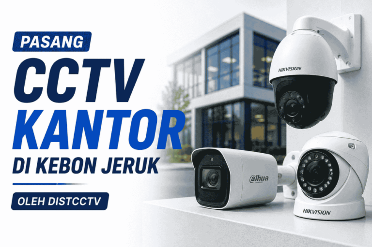 Mau pasang CCTV di Kebon Jeruk? DISTCCTV selalu siap