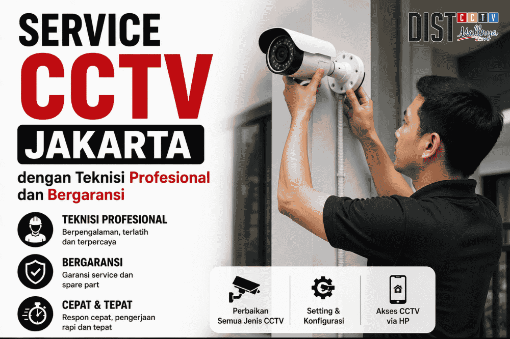 Service CCTV Jakarta dengan tekisi profesional dan bergaransi