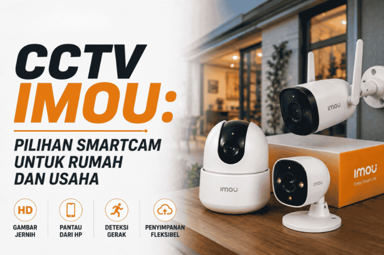 CCTV IMOU : Pilihan smartcam untuk rumah dan usaha!