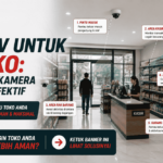 CCTV untuk toko : Posisi kamera yang efektif untuk keamanan