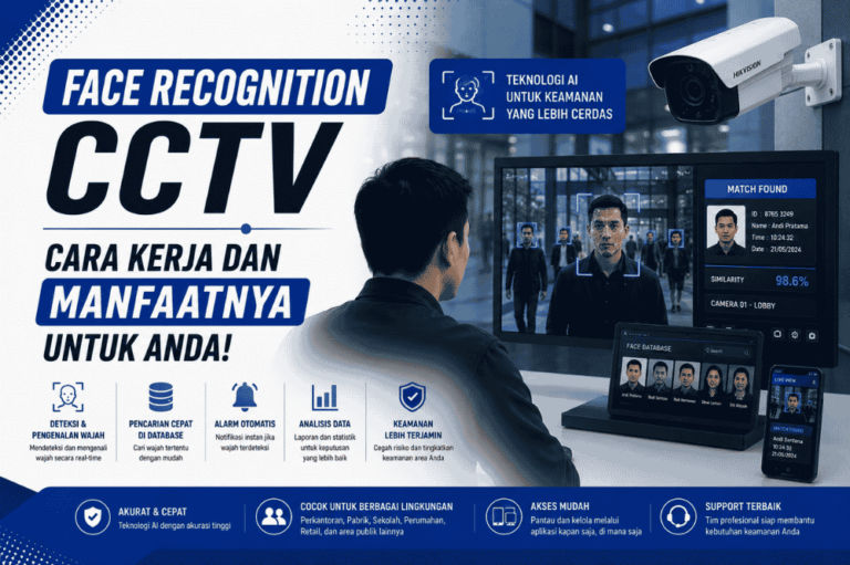 Face Recognition CCTV : Cara kerja dan manfaatnya untuk anda