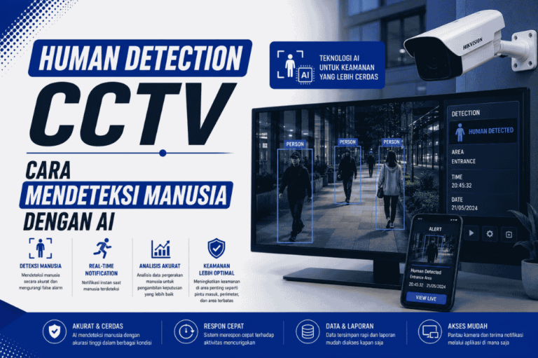 Human Detection CCTV : Cara mendeteksi manusia dengan AI