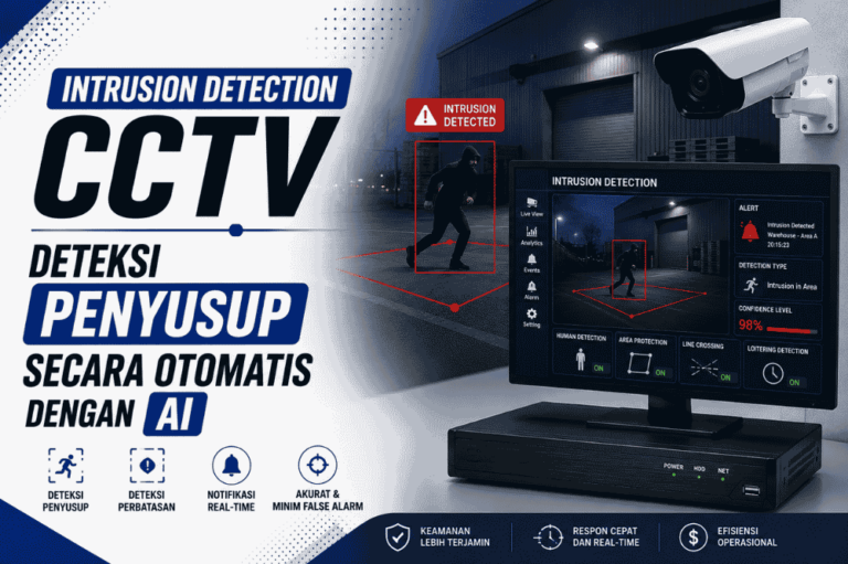 Instruction Detection CCTV : Deteksi penyusup secara otomatis dengan AI