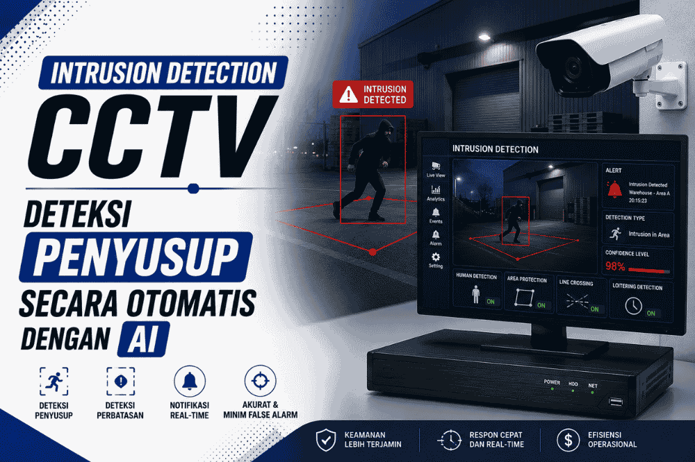 Instruction Detection CCTV : Deteksi penyusup secara otomatis dengan AI