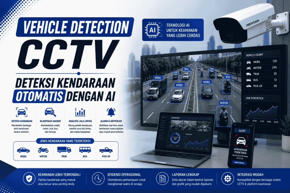 Vehicle Detection CCTV : Deteksi kendaraan otomatis dengan AI