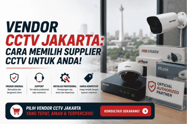 Vendor CCTVJakarta : Cara memilih supplier CCTV untuk Anda!