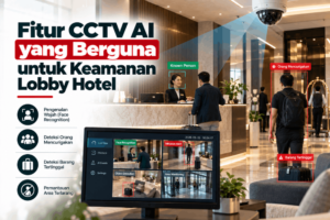 fitur CCTV AI yang berguna untuk keamanan lobby hotel